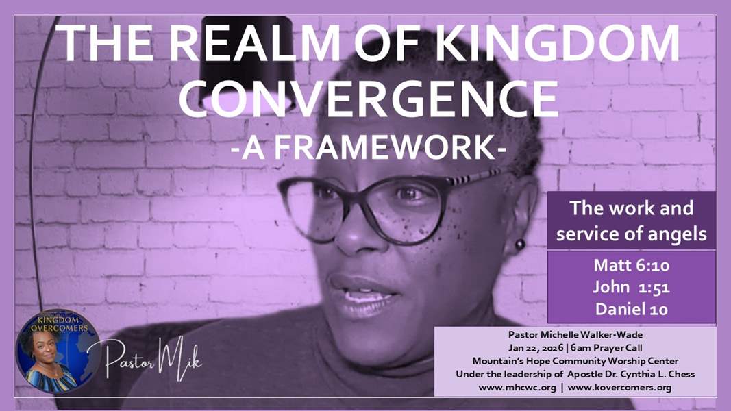 The Realm of Kingdom Convergence – The work and service of angels