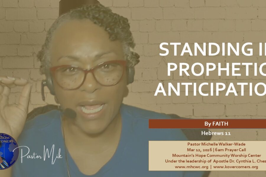 Prophetic Anticipation Cover