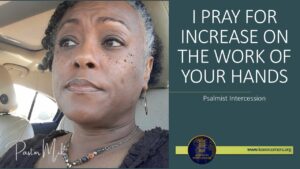 I Pray For Increase COVER