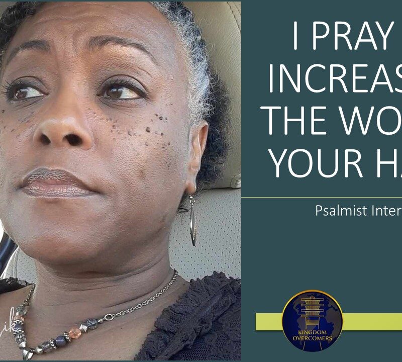 I Pray For Increase COVER